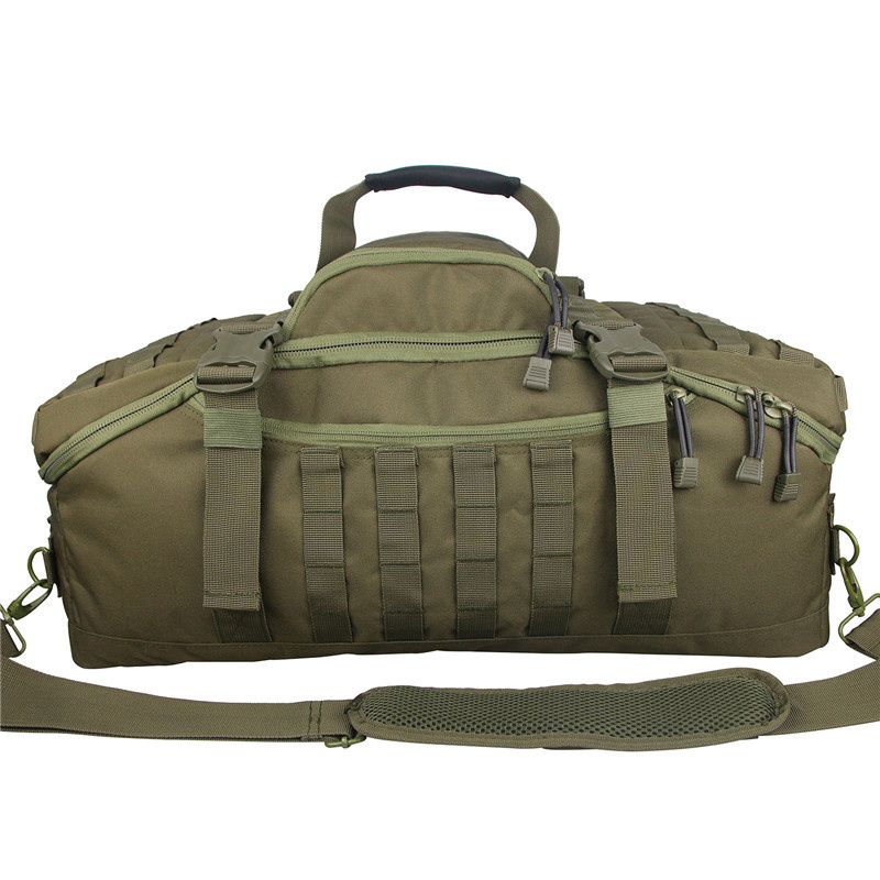 Morden Style Large Storage 45L Travel Luggage Portable Backpack Tactical Sports Duffel Bag