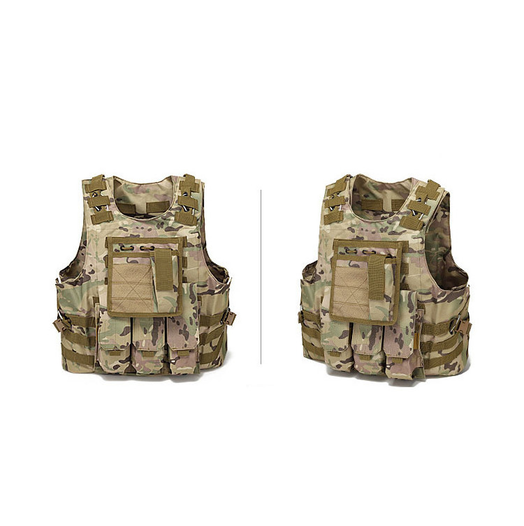 Adjustable shoulder pads Quick-release buckles tool vest tactical