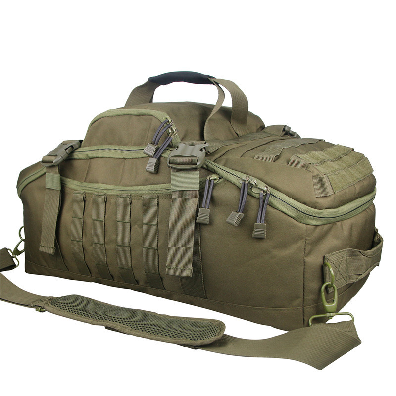 Morden Style Large Storage 45L Travel Luggage Portable Backpack Tactical Sports Duffel Bag