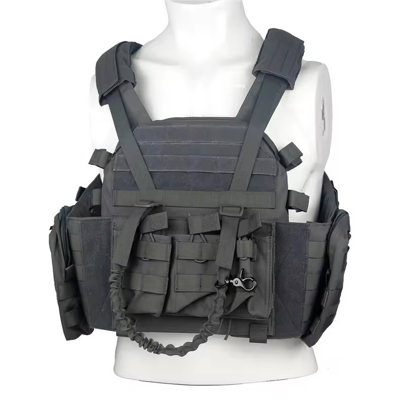 High Quality OD Plate Carrier Outdoor Training Hunting Vest Quick Release Molle Tactical Vest