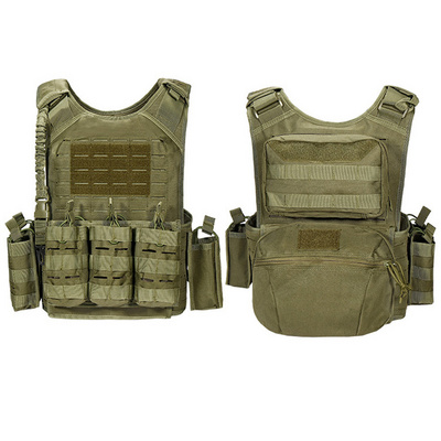 New Arrivals Camouflage Outdoor Safety Vest OD Plate Carrier Modular Tactical Vest For Man