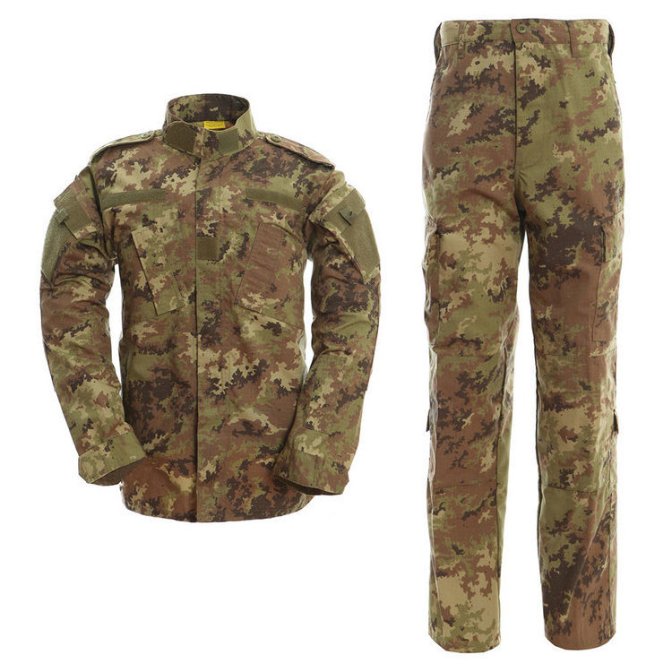 Outdoor Camouflage Tactical Training Uniforms Wholesale Tactical Shirt Pants Suit for Men