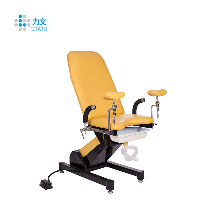 Colorful Mattress Delivery Gynecology Table Patient Examination Table With Stirrups