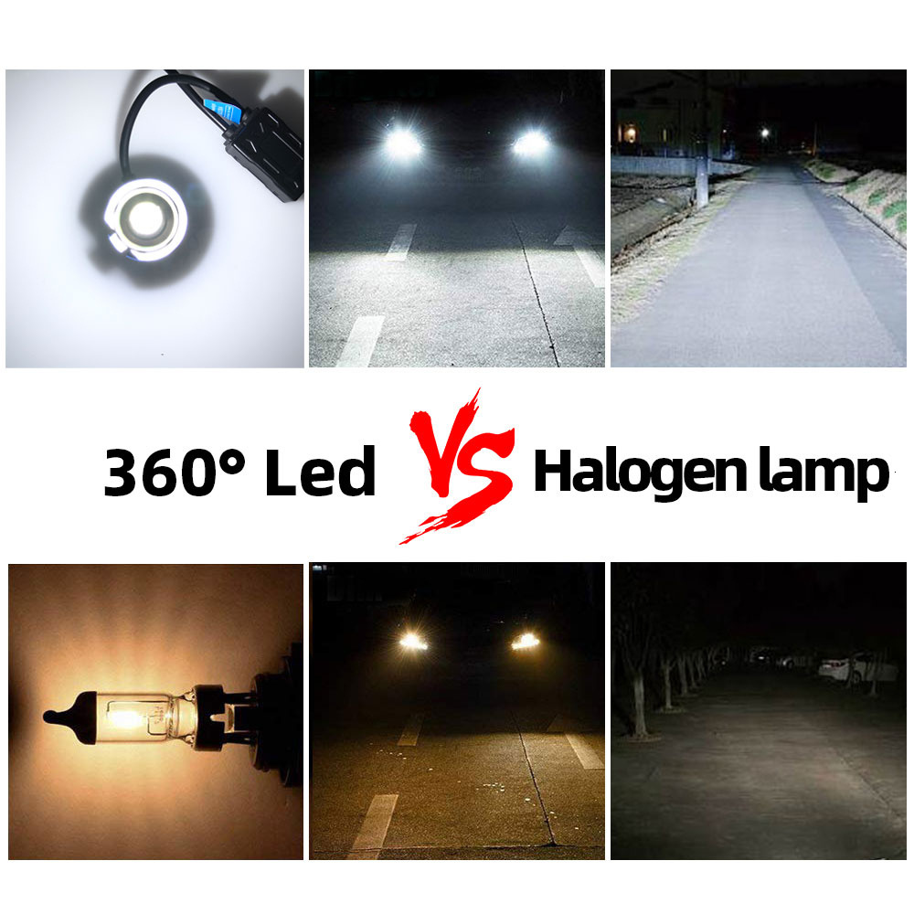 Super bright f11 car LED headlights with GsP LED chips 55W 10000LM H4 H7 H11 9005 9006 H13 canbus LED headlight bulbs 6500K