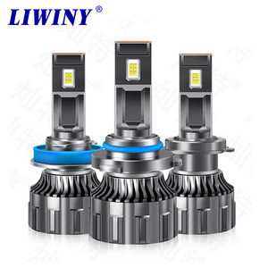 Customize 25000lumen 6000k H4 Led Car Light Bulb Mini H3 H11 9005 9006 880 H7 super bright car dual led headlight bulb h1 9007