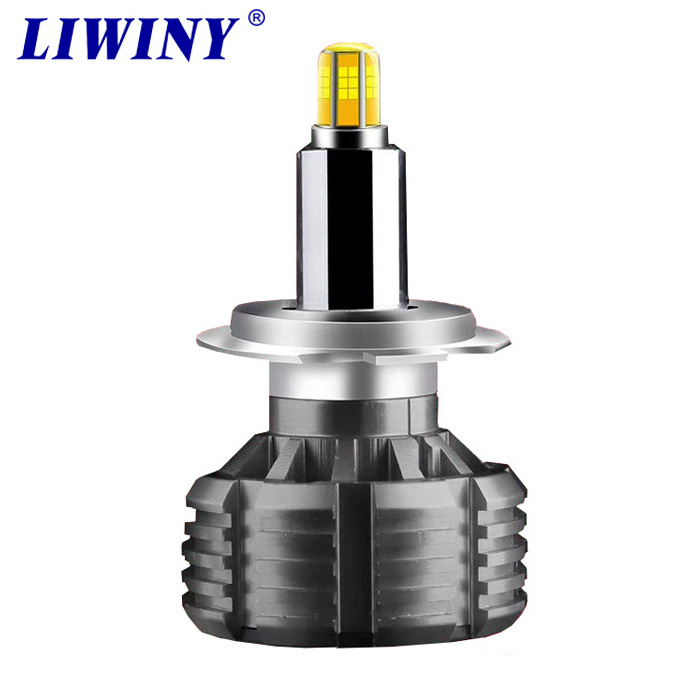 liwiny H1 H7 H8 H9 H10 H11 9005 9006 8000lm fog light 40w car led head light bulbs 12v car led lamp for auto