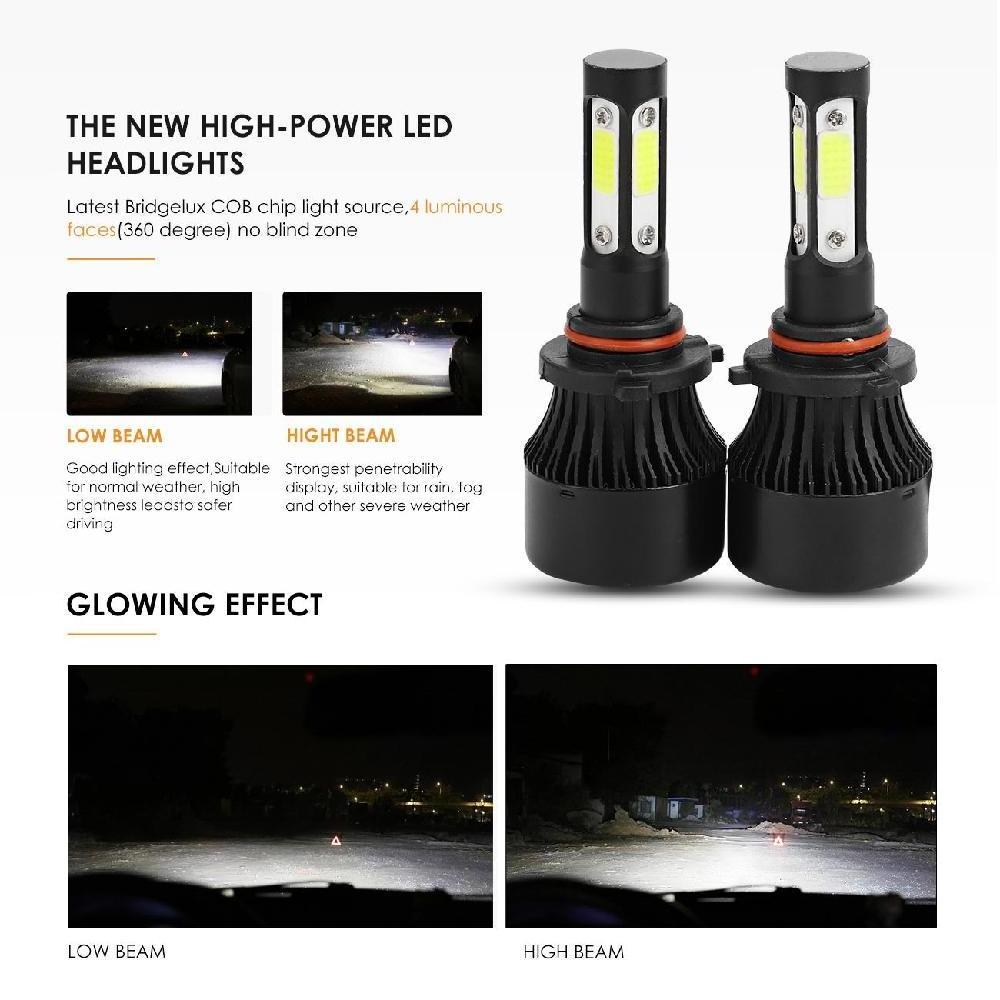 liwiny Super Bright  bus headlight F9 72W 9000lm led head light single beam led bulb car for utv h7 led headlight bulb