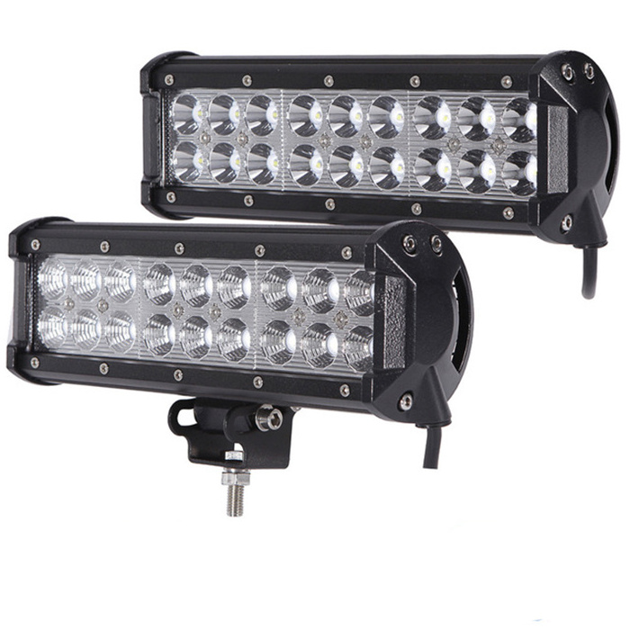 liwiny 10-30v led vehicle lights 9 inch led car roof rack light bar offroad 4x4 54w high power led offroad bar