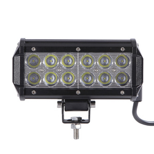 liwiny offroad led light bar 36w led 4x4 light bar reflector 12v 24v led ramp car lightbar