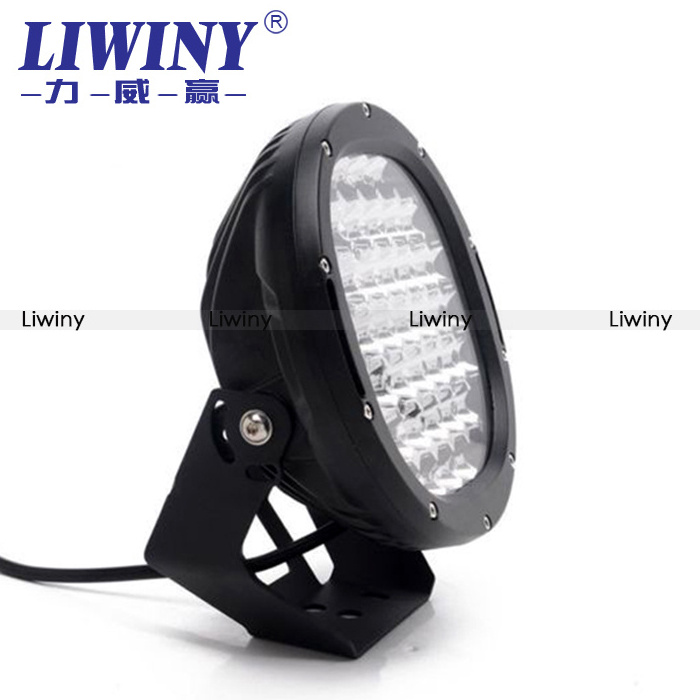 liwiny 9 inch LED Light Bar for Suv ATV 96w led work light china supplier cars trucks led fog lamp,car roof fog lamp 4x4