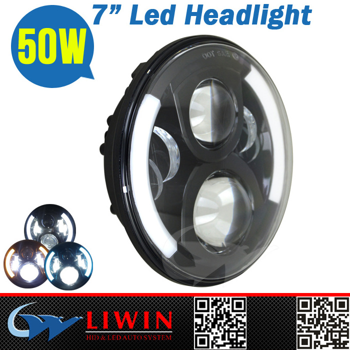 liwiny LW-6081 7inch 50w 4000lm new product car led work headlights led car fog lights