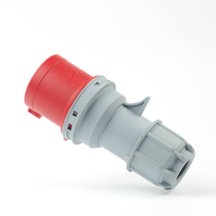 LXCEE PCE  32a 230v 3 Pin Ip44 En/cee/iec60309-2 Industrial Nylon Socket Female Angle Socket