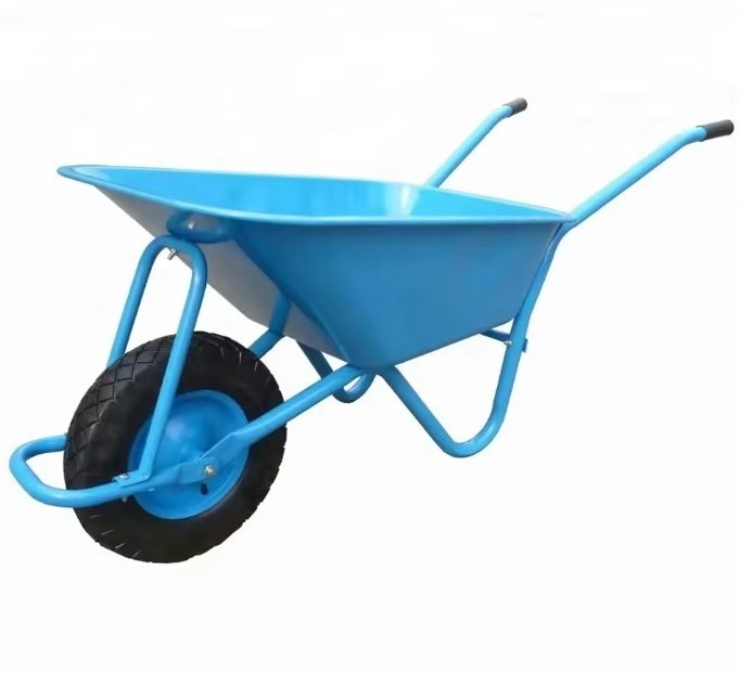 WB6404H Wheelbarrow Industrial Concrete Wheelbarrow Garden Tools Metal Wheelbarrow