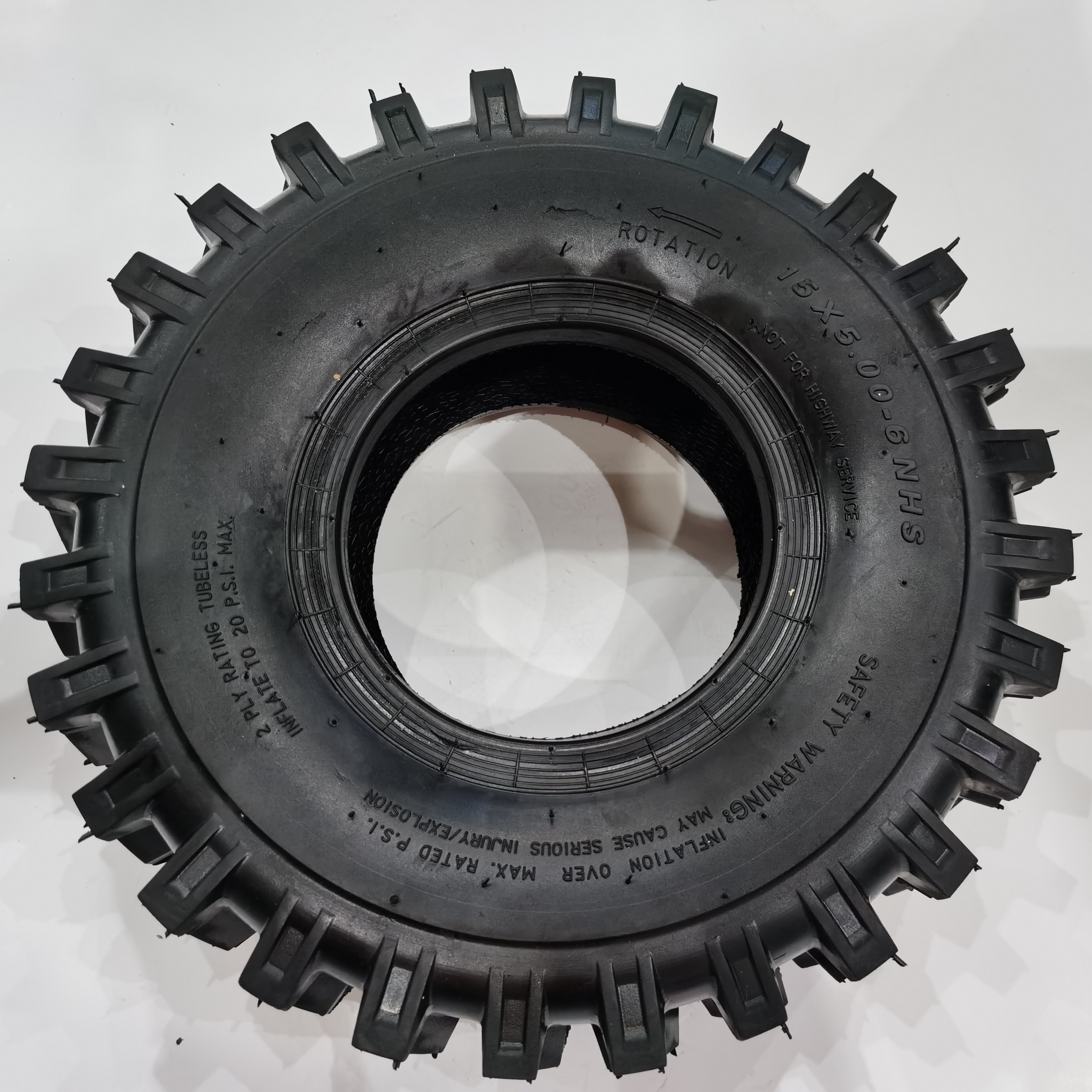 Off road mini ATV tyre 15 inch 5.00-6  tubeless ATV tyre 15x5.00-6 wheel