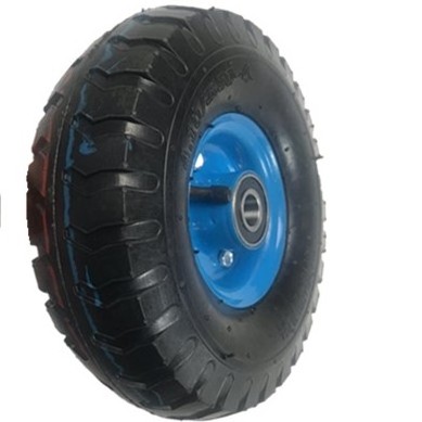 OEM/ODM Supplier Pneumatic inflatable Rubber Wheel 4.10/3.50-4 wheelbarrow tyre