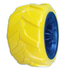 7inch environmental beach cart pu foam wheel