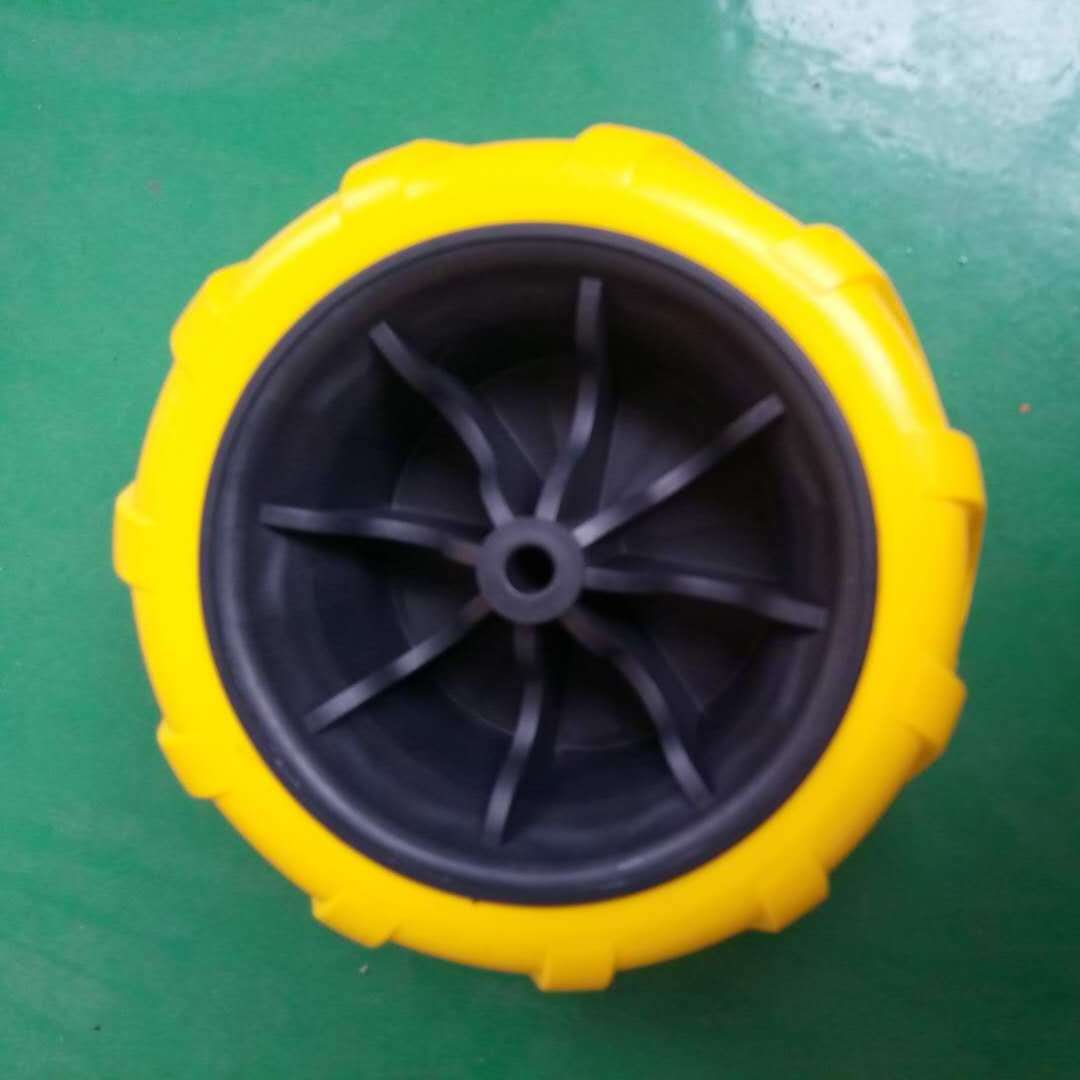 7inch environmental beach cart pu foam wheel