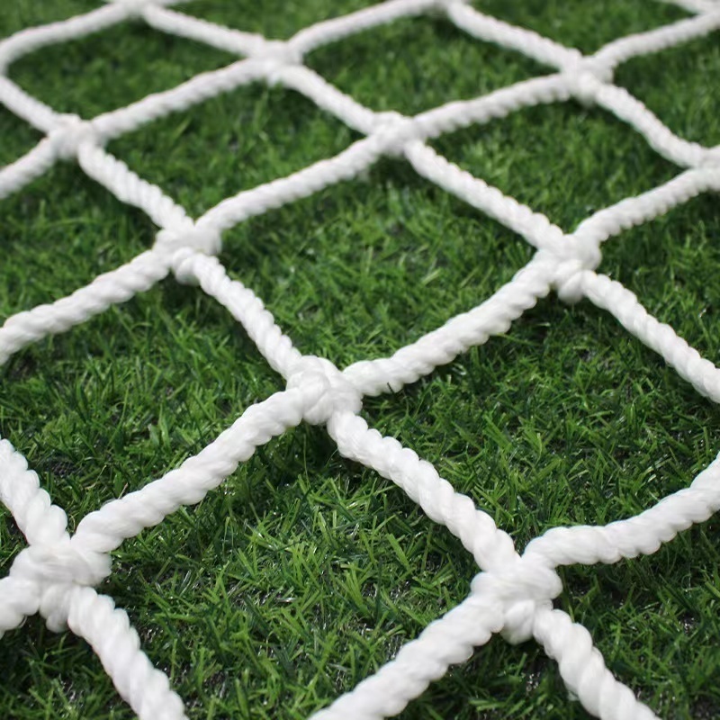 Factory sales outdoor knotted football golf protective sports safety fence barrier nets with various mesh