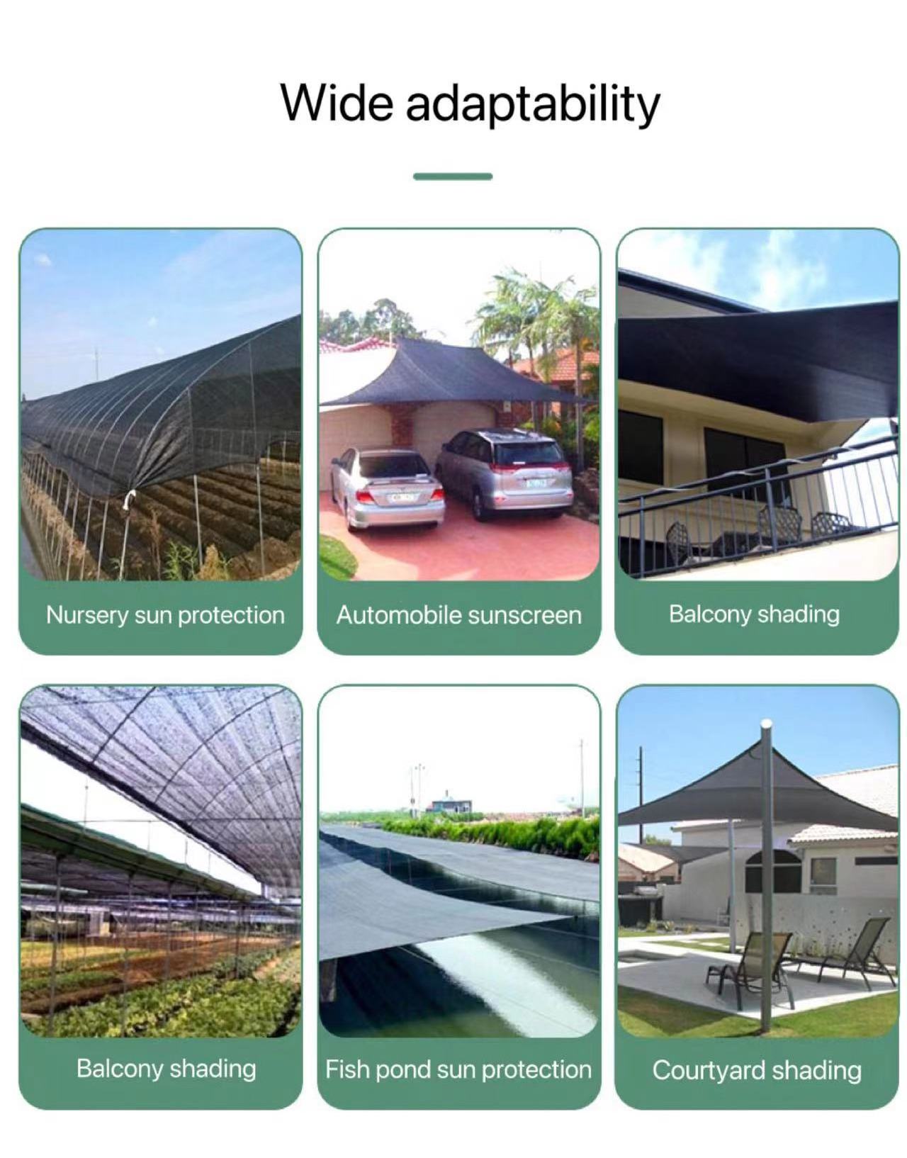 Agricultural Net  UV Protection Agricultural Shade Nets Garden Shade Netting for Greenhouse Agricultural