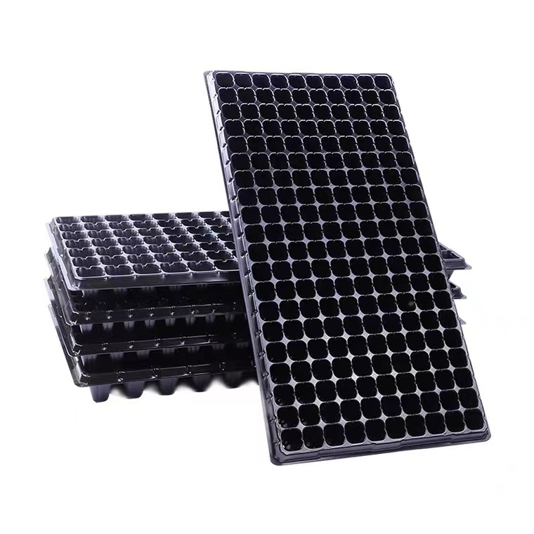 WEIFANG LIXIN Strength Shallow Plant Nursery Hydroponic Growing Trays Seedling plastic plug tray