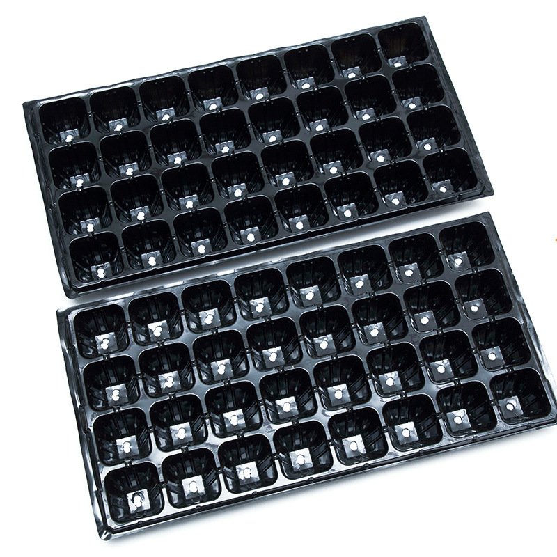 High Quality Reusable PS Plastic Seed Germination Tray 50, 72, 128, 200 Cells Seedling Plug Trays Seed Starting and Propagation