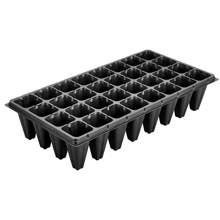 WEIFANG LIXIN Strength Shallow Plant Nursery Hydroponic Growing Trays Seedling plastic plug tray