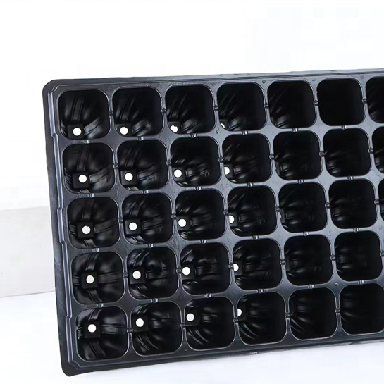 Wholesale Plant growing trays Rectangle Plastic hydroponic tray China Factory Wholesale 200 Cells seedling trays