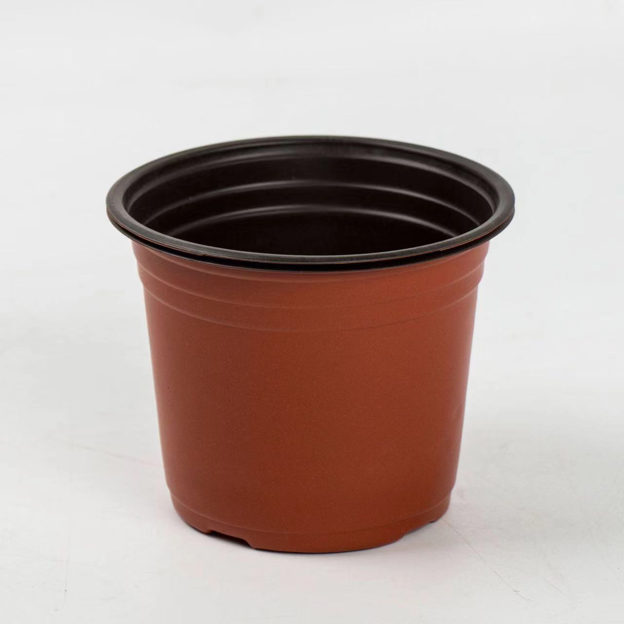 Factory Direct Sale 10 Planter Plant Seedling Small 4Inch Nursery  6Inch Florist Plastic Flower Pot