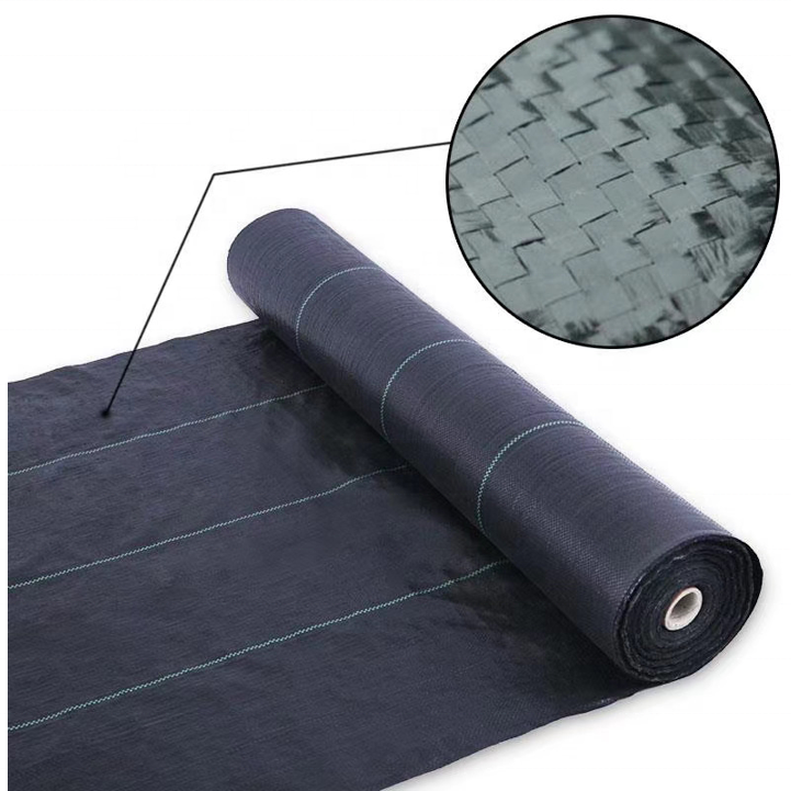 PP PE woven weed control anti grass mat cloth landscape fabric weed  non woven weed mat for agricultural