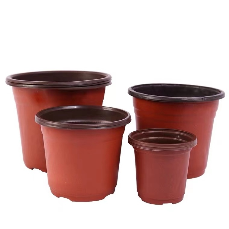 Factory Direct Sale 10 Planter Plant Seedling Small 4Inch Nursery  6Inch Florist Plastic Flower Pot