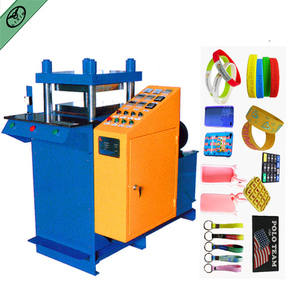 Rubber silicone wristband making machine hot sale in South Eastern Asia