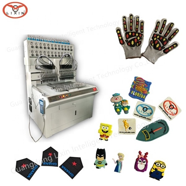 Automatic OEM Pvc Keychain Making Machine logo keyring machine