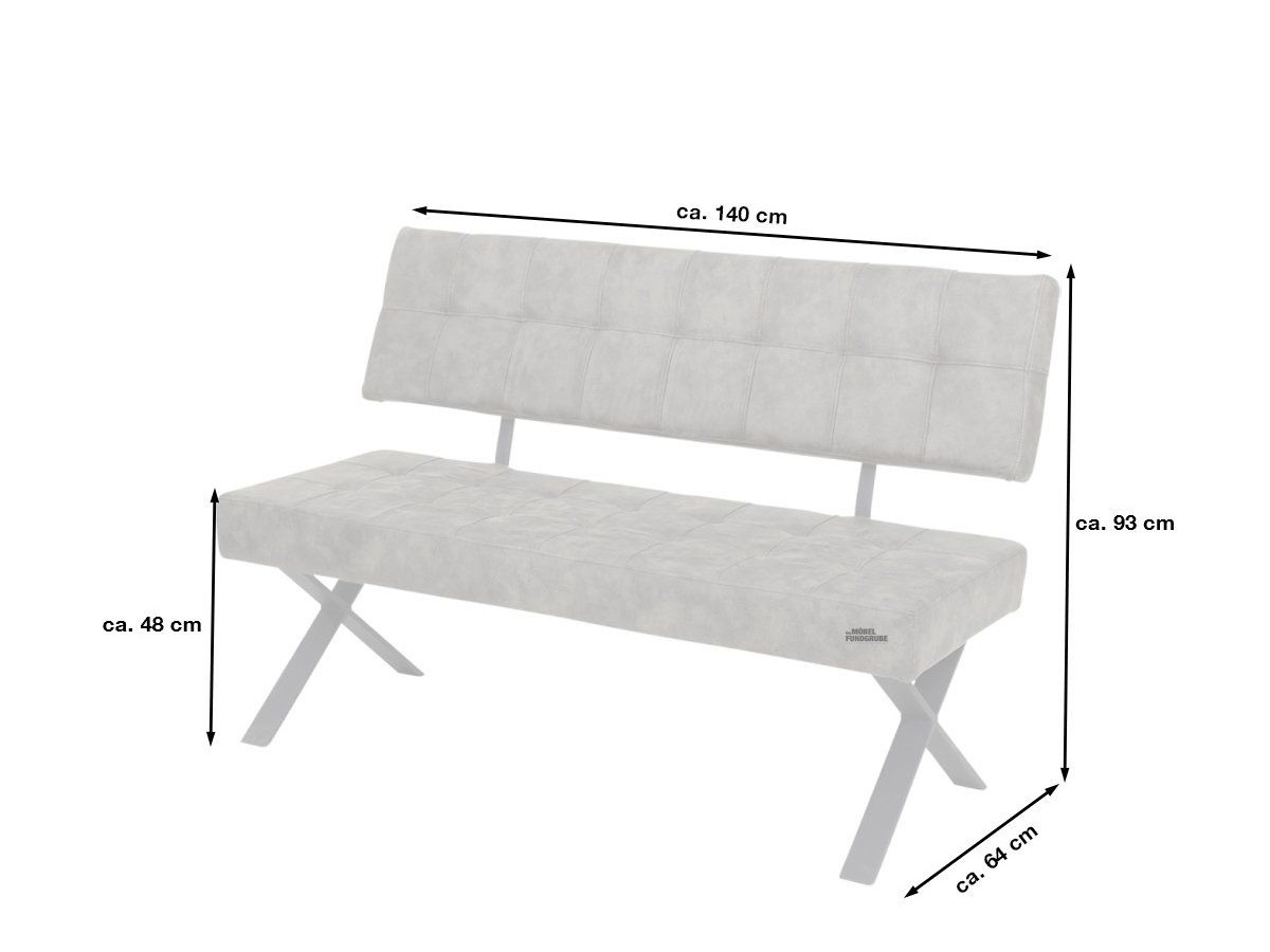 Modern indoor living room furniture 3-seater waiting metal frame bench with back leather sitting sofa chair