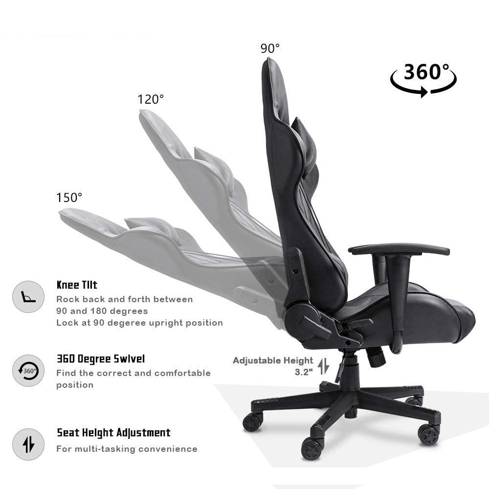 Luxury High Back Pink Computer Game Ergonomic Desk Chair Gaming Home Manager Office Massage Low Price Zero Gravity Office Chair