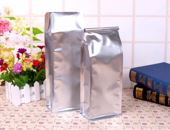 Coffee Tea Stand Pouch Foil Ziplock Mylar Bag for Food Packaging