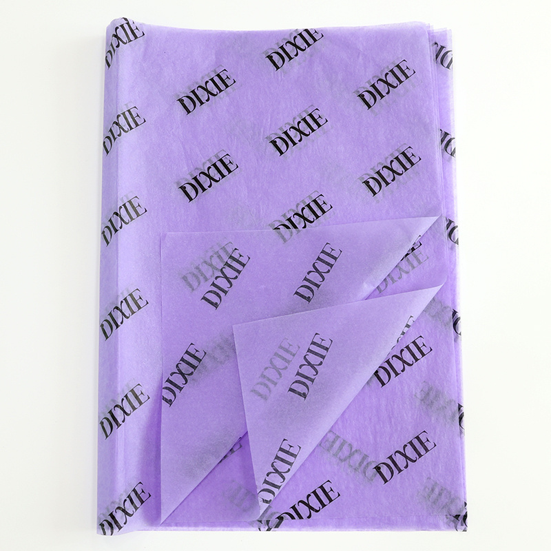 High Quality Wholesale Tissue Paper Custom packing paper Printed Logo Wrapping paper