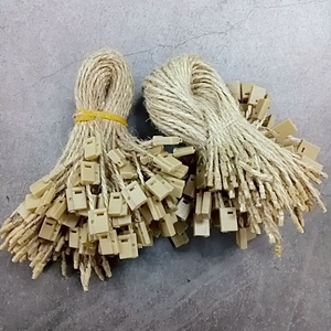 Wholesale hemp eco friendly for seal hang tag string