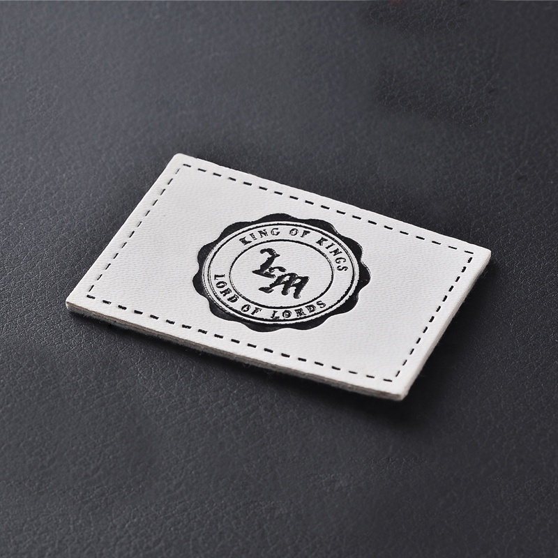 Hot Stamping Custom Logo Embossed Real Leather Label Patches For Jeans And Bags,real leather patch,Jeans Leather Label patch