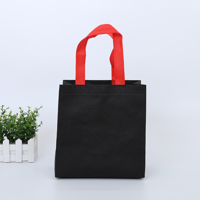 China  Manufacturing Company Fashion Logo Printed Laminated PP Non Woven Shopping Bag