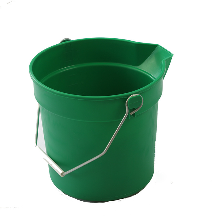 10L Plastic Floor Cleaning Bucket Cleaning Pail