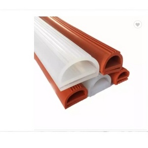 Factory supply High temperature heat resistant Double-e shaped silicone rubber Extrusion oven door seal strips