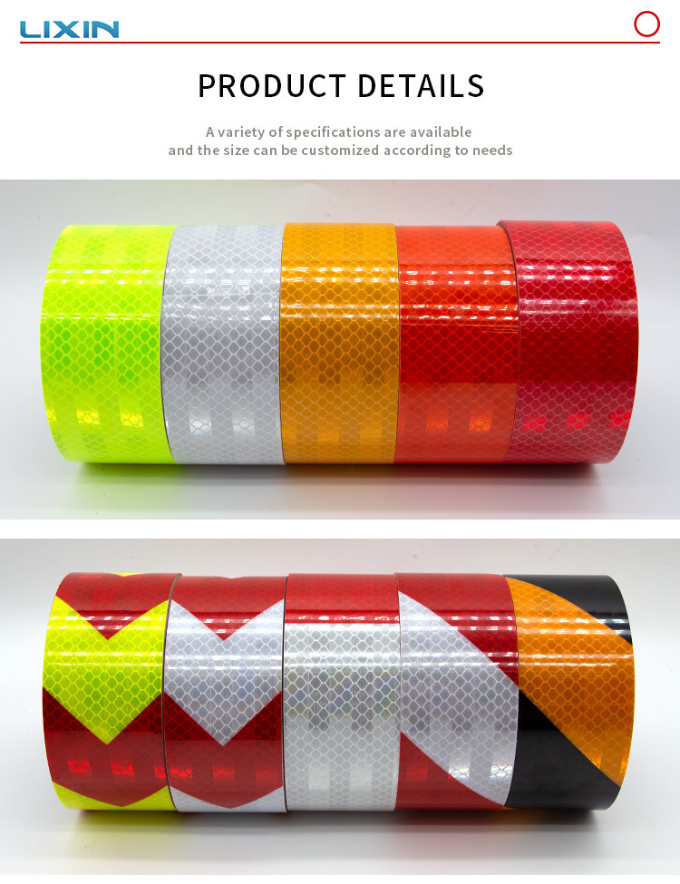 Sew on High Visibility Retro Reflective Fabric Tape Sew On Silver Reflective Fabric Polyester Material DIY Tape for Clothing