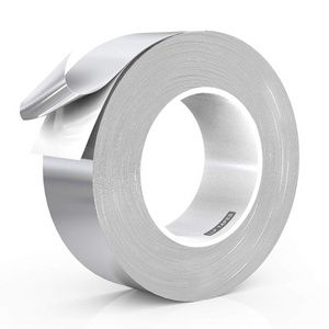 Sliver Reinforced Aluminum Foil Tape waterproof for roof repairing, high temperature Resistant aluminum foil tape