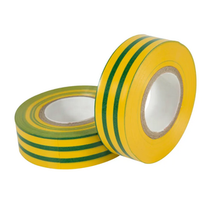 Hot Selling PVC Yellow-Green PVC Electrical Electric Insulation Heat Resistance Waterproof Strong Self Adhesive Tape