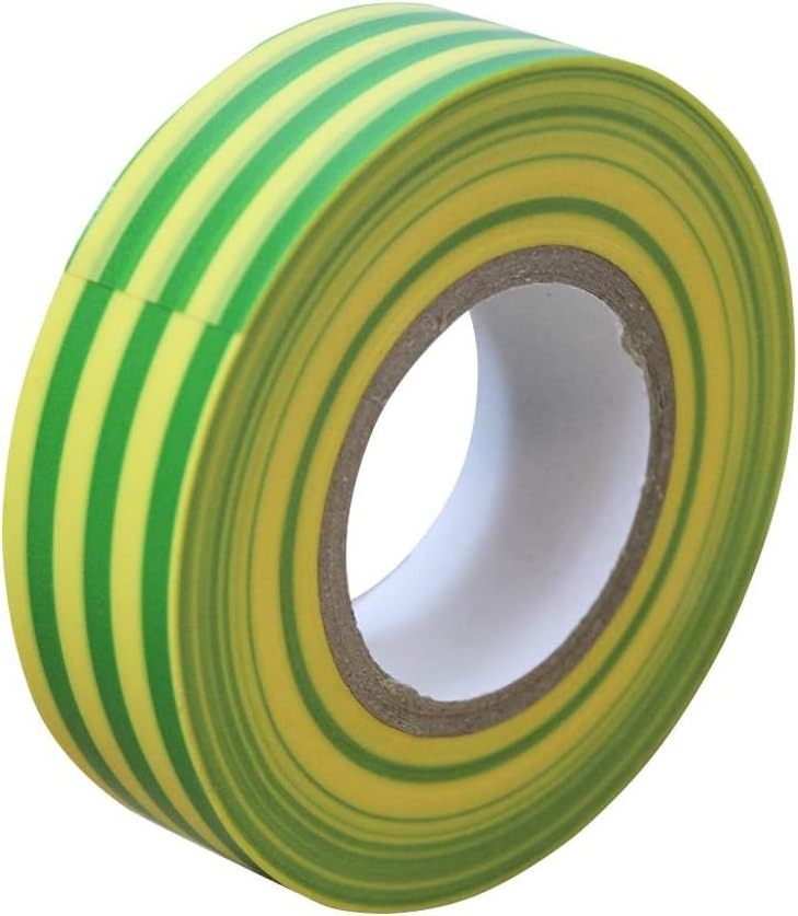 Hot Selling PVC Yellow-Green PVC Electrical Electric Insulation Heat Resistance Waterproof Strong Self Adhesive Tape