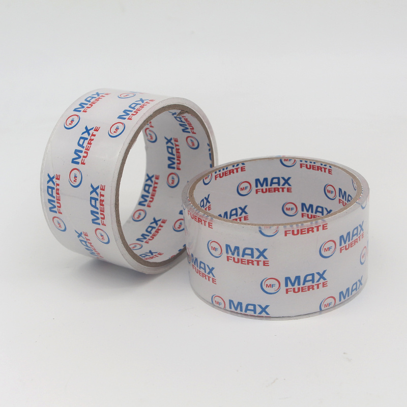 OEM BOPP Printed Logo Packing Sealing Box Carton OPP Adhesive Tape Transparent Super Clear Tape