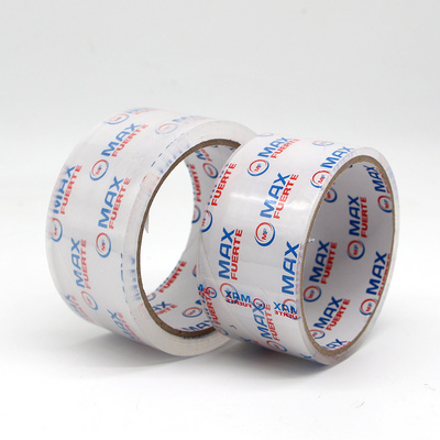 OEM BOPP Printed Logo Packing Sealing Box Carton OPP Adhesive Tape Transparent Super Clear Tape