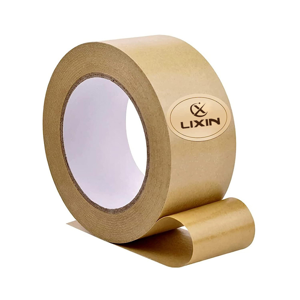 Premium Best Selling Water Activated Reinforced Prime Customization Logo self adhesive  Kraft Paper Tape