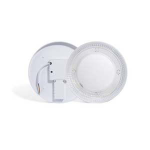 LED Flush Mount Round Ceiling Lamp 6500K 7inch 24w Daylight Slim Flat Panel Light for Corridor Stairwell