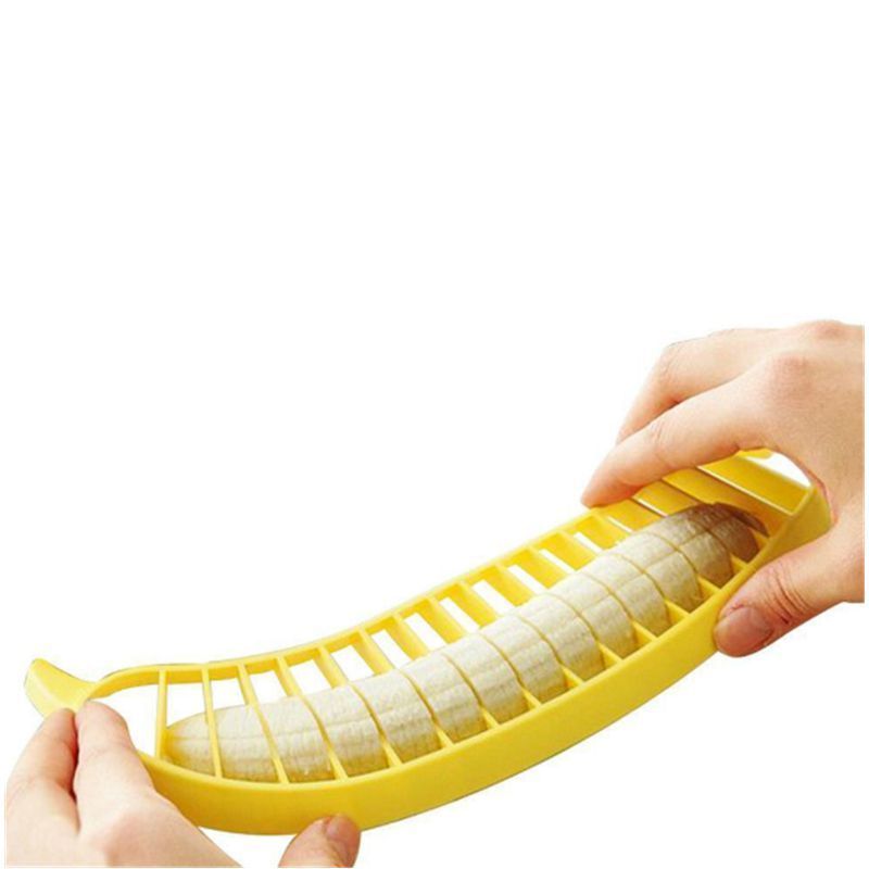 Plastic Banana Chips Slicer Cutter For Kitchen Gadgets Tools With Fruit Salad Chopper